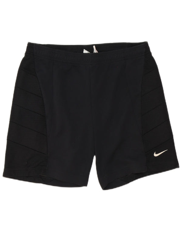 Nike - Pantalones cortos deportivos para hombre, talla grande, poliéster negro