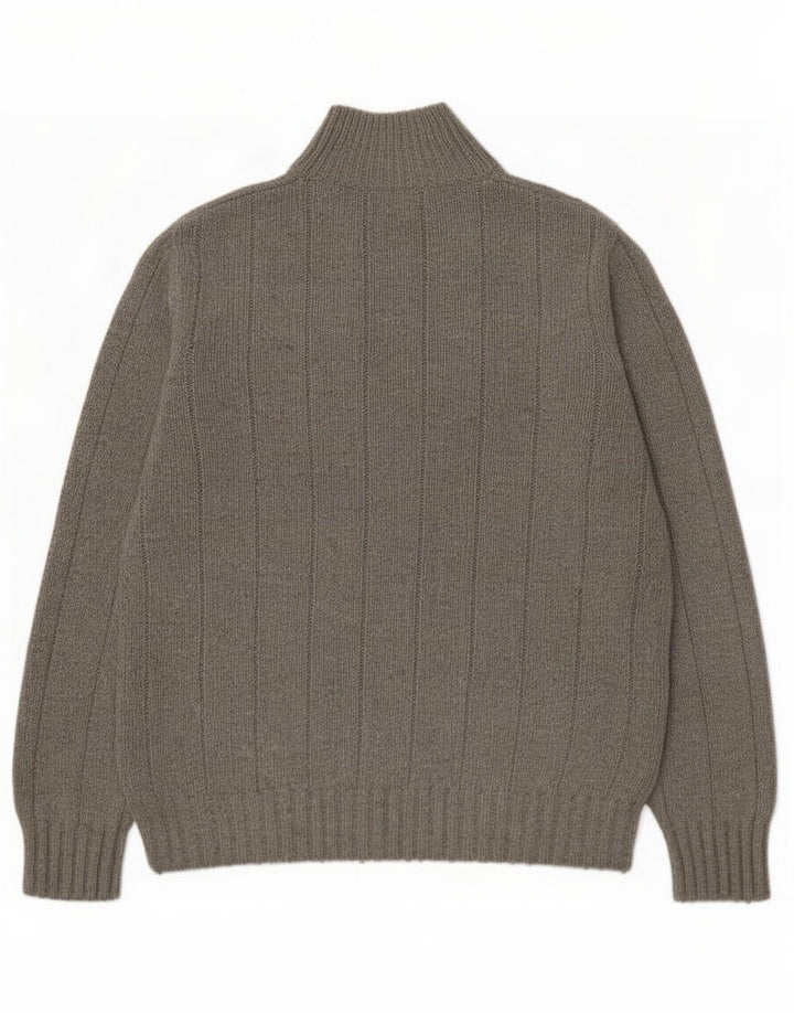 Marks & Spencer Jersey De Cuello Con Botones Para Hombre De Viscosa Gris Medio