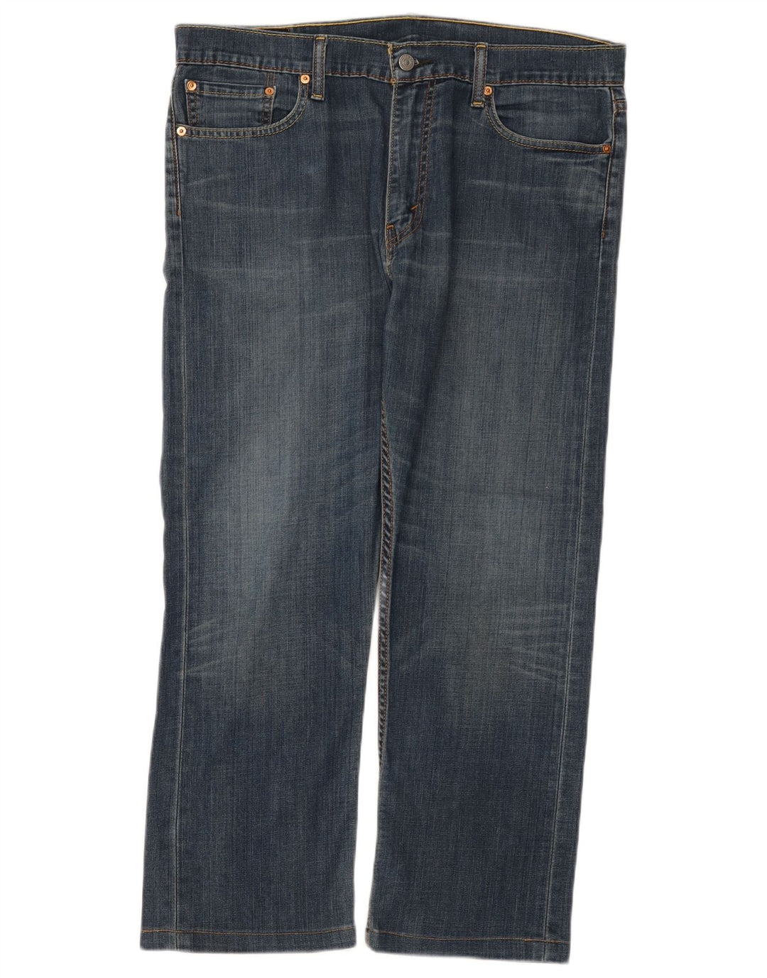 Levi's Jeans rectos 504 para hombre W36 L27 Algodón azul