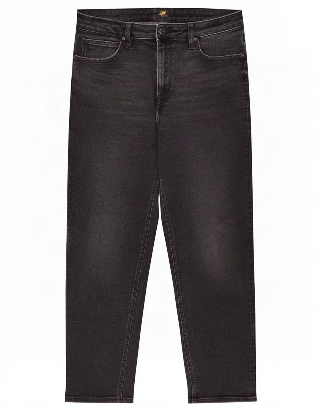 Vaqueros rectos Carol para mujer Lee W32 L26 Algodón negro
