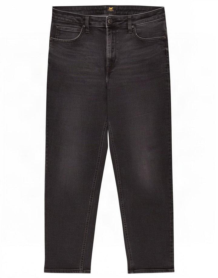 Vaqueros rectos Carol para mujer Lee W32 L26 Algodón negro