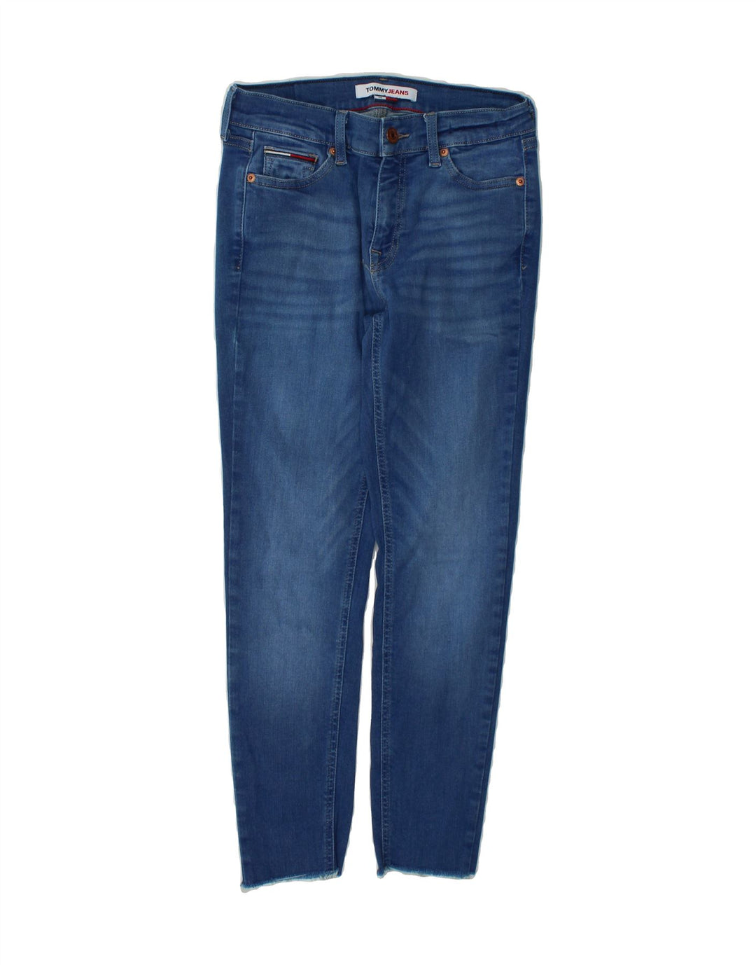 TOMMY HILFIGER Womens Cropped Jeans W26 L25 Blue Vintage Tommy Hilfiger and Second-Hand Tommy Hilfiger from Messina Hembry 