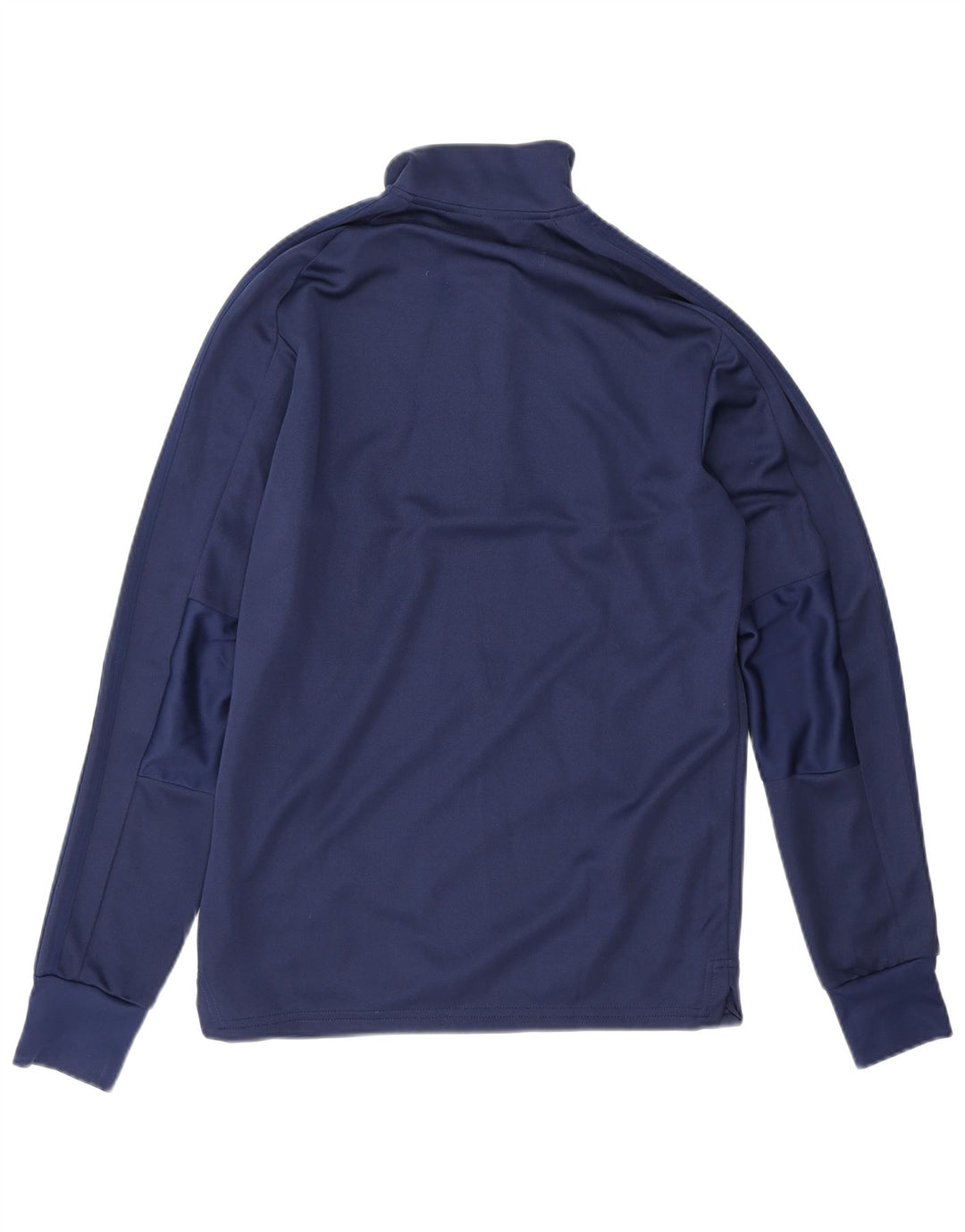 Adidas Mens Climalite Zip Neck Jersey Chándal Top Pequeño Azul Marino