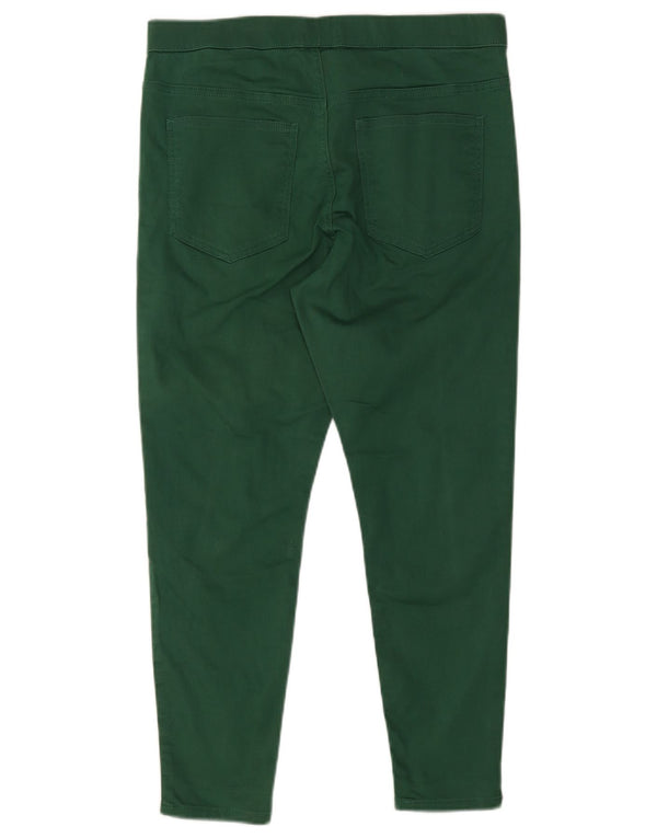 Marks & Spencer Pantalones cortos casuales para mujer UK 40 Large W34 L26 Verde