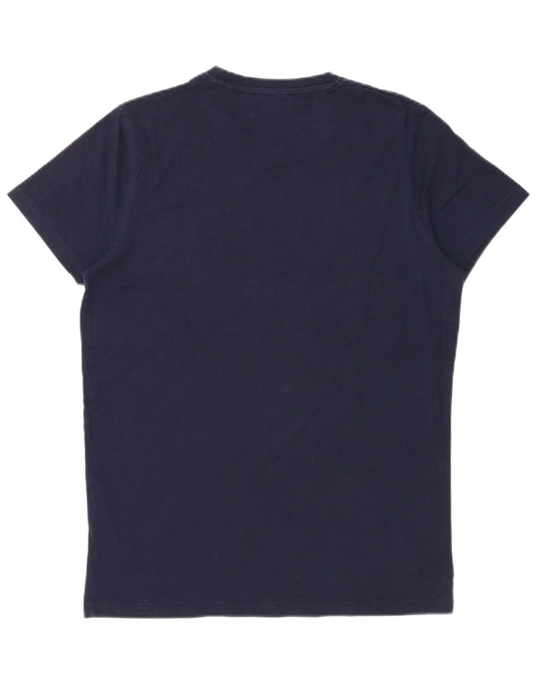 Asociación de Polo de EE. UU. Camiseta Hombre Top Small Azul Marino Algodón