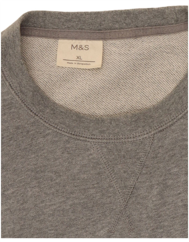 Marks & Spencer - Sudadera para hombre, talla XL, color gris