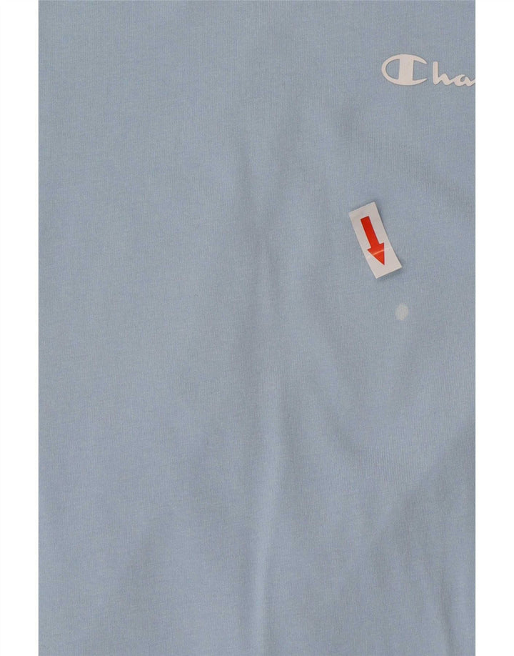 Champion Camiseta Hombre Top Small Azul