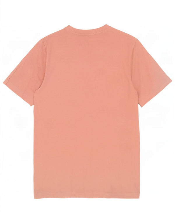 Jack & Jones Hombre Camiseta Gráfica Top Algodón Rosa Medio