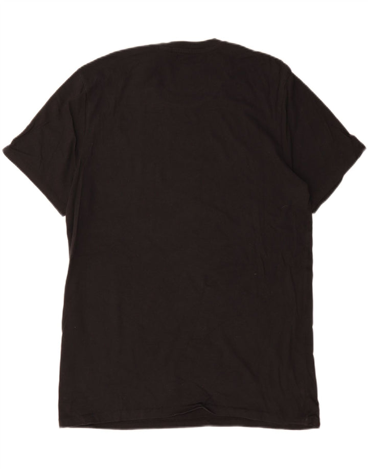 Levi's Camiseta gráfica para hombre Top grande de algodón negro