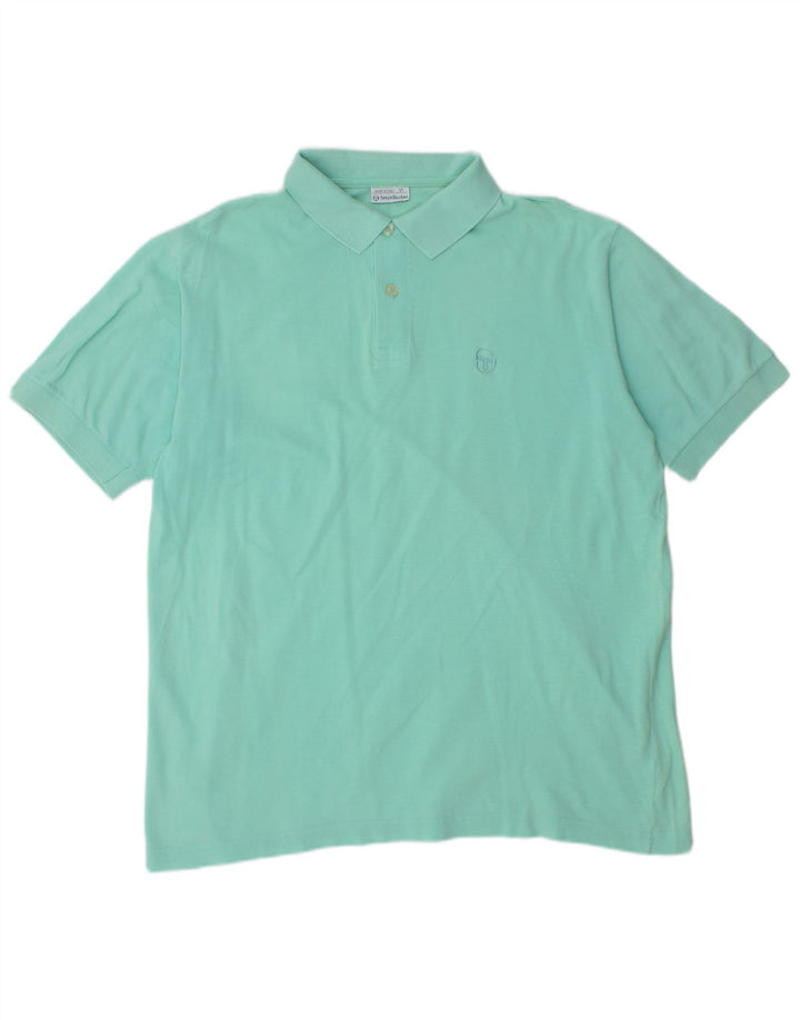 SERGIO TACCHINI Polo Hombre Algodón Turquesa Medio