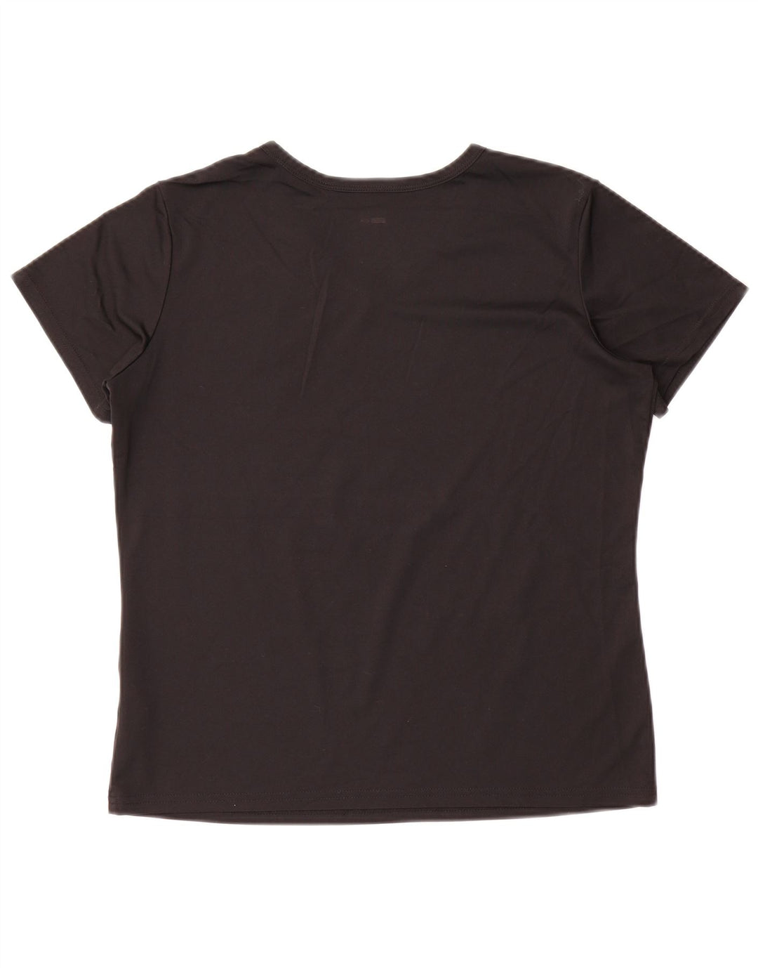 ADIDAS Camiseta para mujer Top UK 44 Mediano Negro Poliéster
