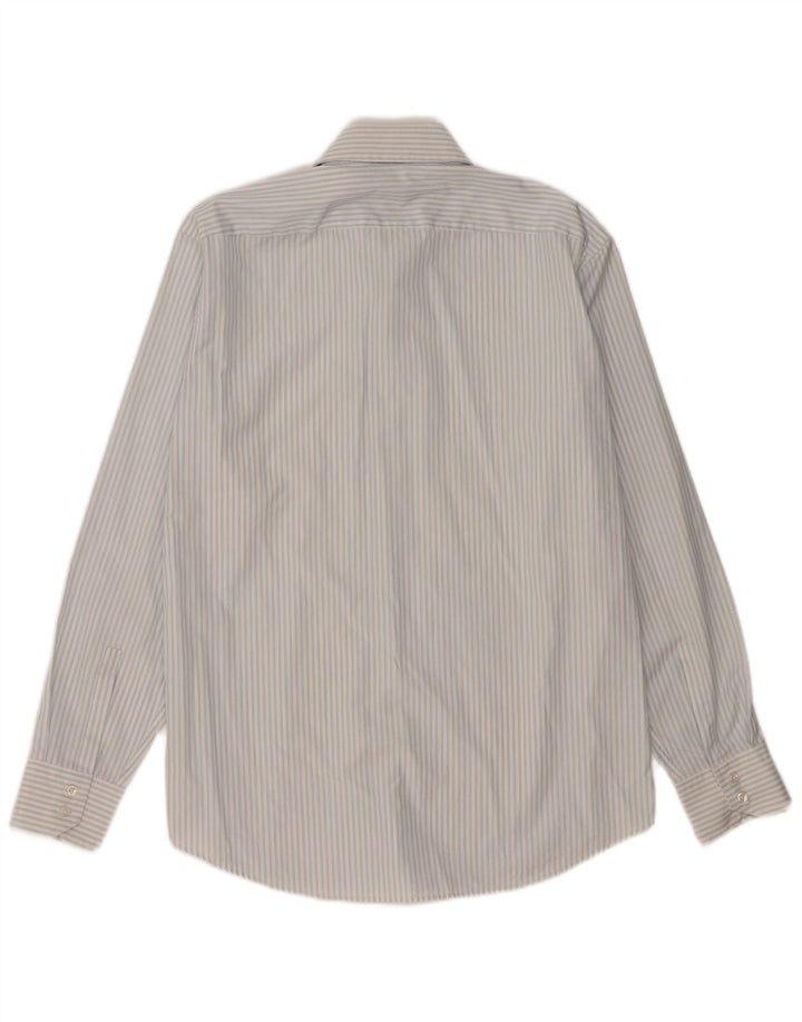 Camisa Hugo Boss Hombre Regular Fit Talla 41 16 Grande Rayas Azules