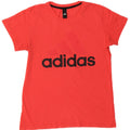 ADIDAS Camiseta gráfica para mujer Top UK 14 Medium Rojo