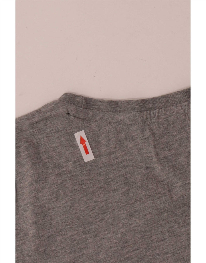 Puma - Camiseta gráfica para mujer, talla 40, color gris medio