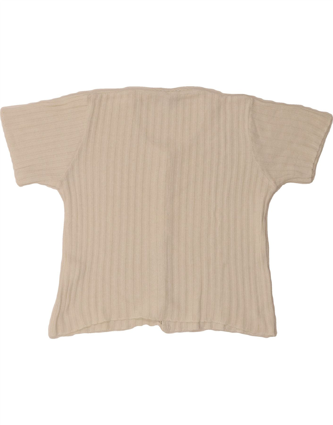 VINTAGE Womens Cardigan Top EU 36/38 Small White Polyacrylic Vintage Vintage and Second-Hand Vintage from Messina Hembry 