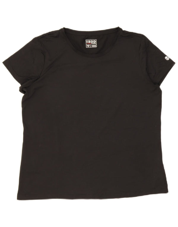 Izod Camiseta Mujer Top ES 40 XL Poliéster Negro