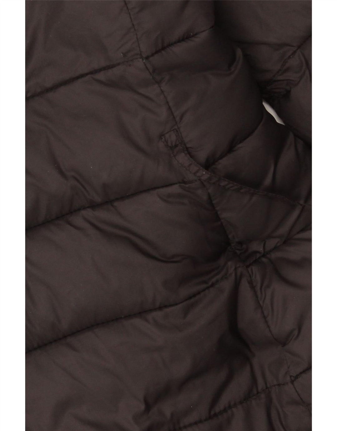 Hobbs Abrigo acolchado extragrande con capucha para mujer UK 10 Small Black Nylon