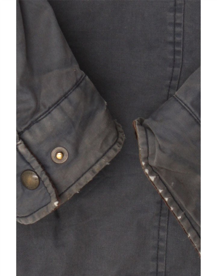 Gant Chaqueta cortavientos para hombre UK 40 Large Azul marino Algodón