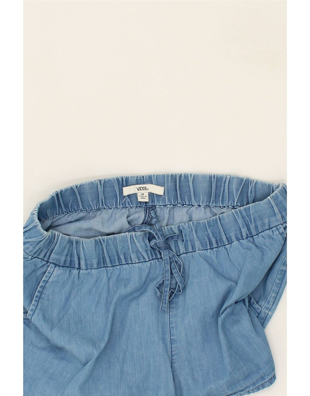 VANS Womens Denim Shorts Medium W30  Blue Cotton Vintage Vans and Second-Hand Vans from Messina Hembry 