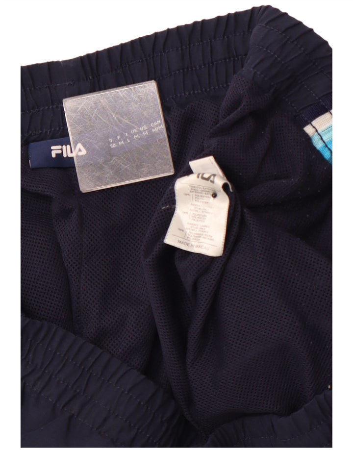 FILA Pantalón de Chándal Hombre Medio Azul Marino Poliéster