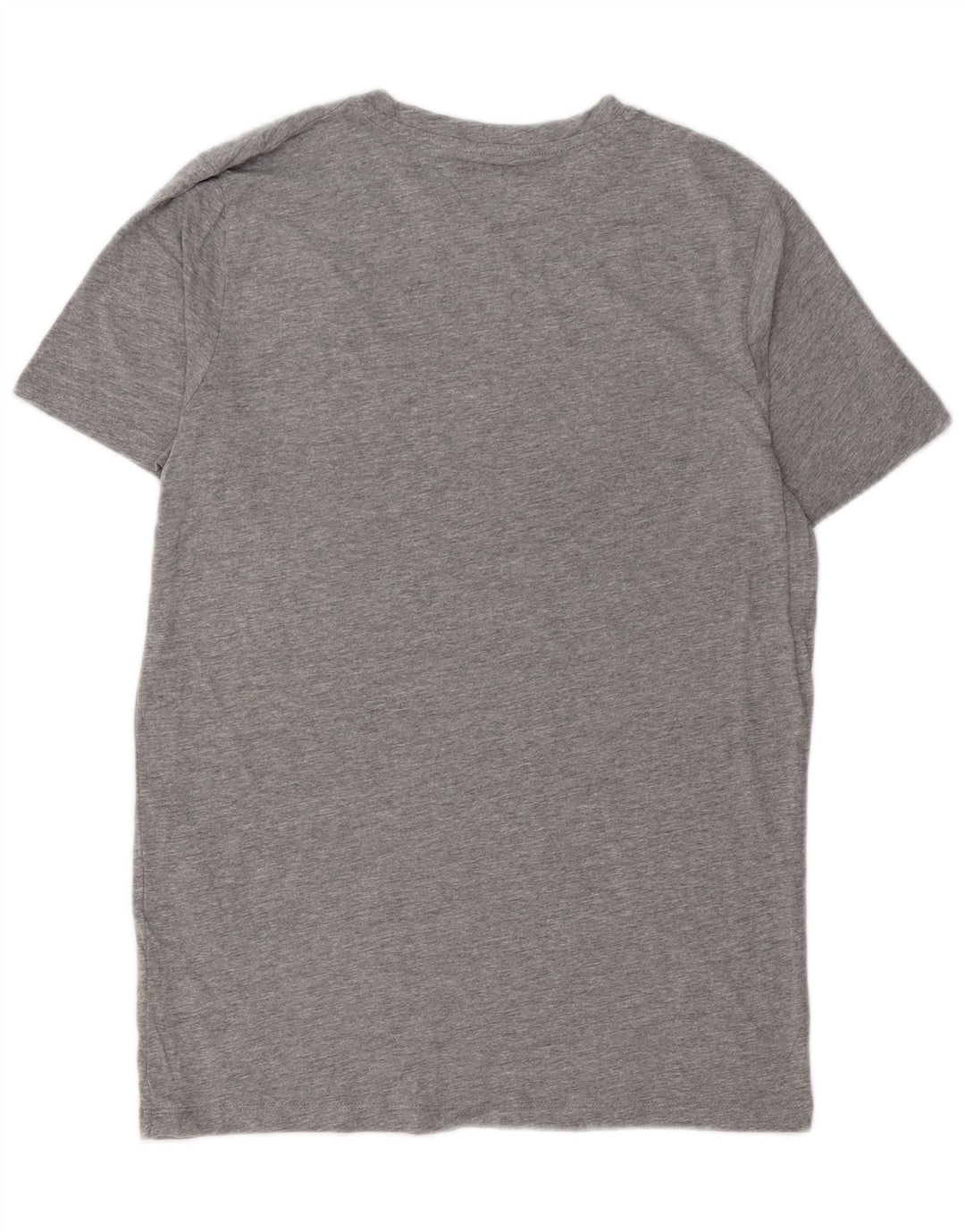 JACK & JONES Hombre Camiseta Gráfica Top Algodón Gris Medio
