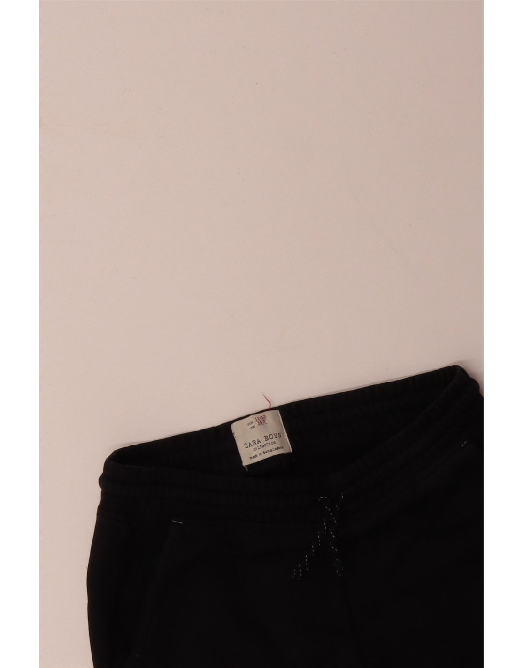 ZARA Pantalón Chándal Niño Joggers 11-12 Años Negro