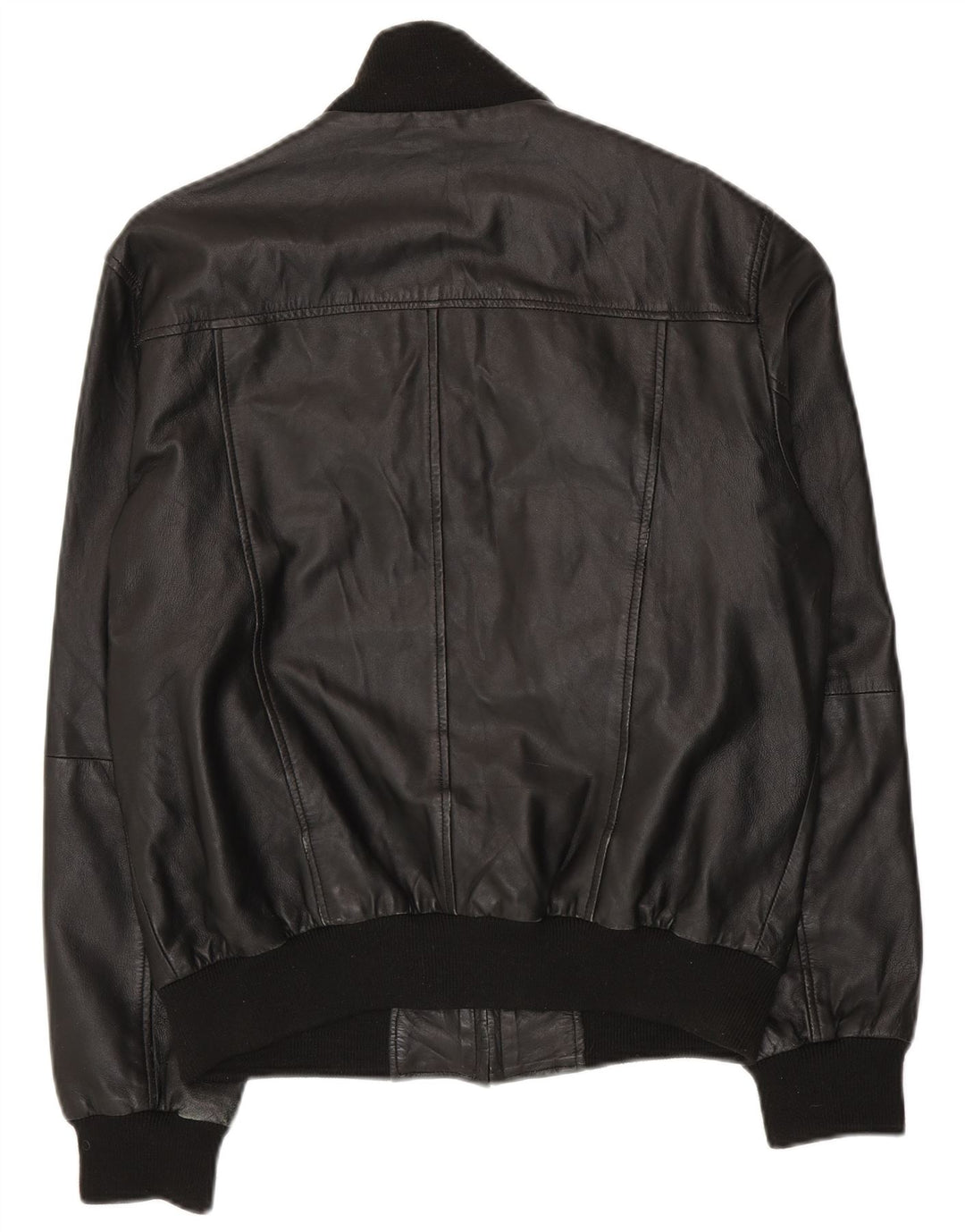 CONBIPEL Mens Leather Jacket IT 50 Large Black Leather