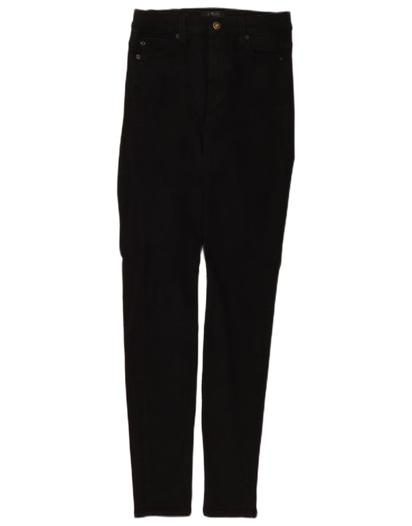 Vaqueros ajustados para mujer 7 For All Mankind W26 L29 Black Modal