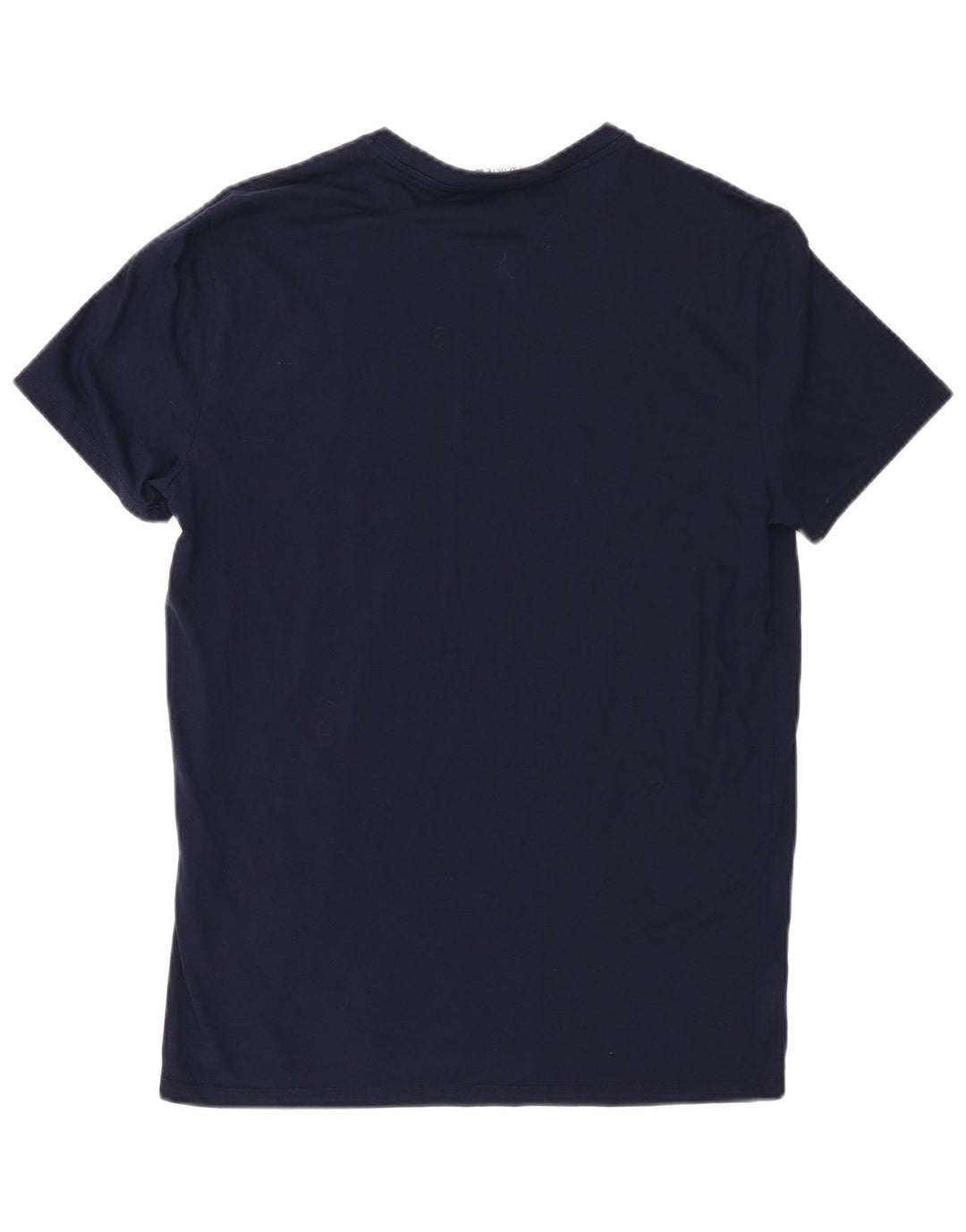 Lacoste Camiseta de corte regular para hombre talla 4 mediana algodón azul marino