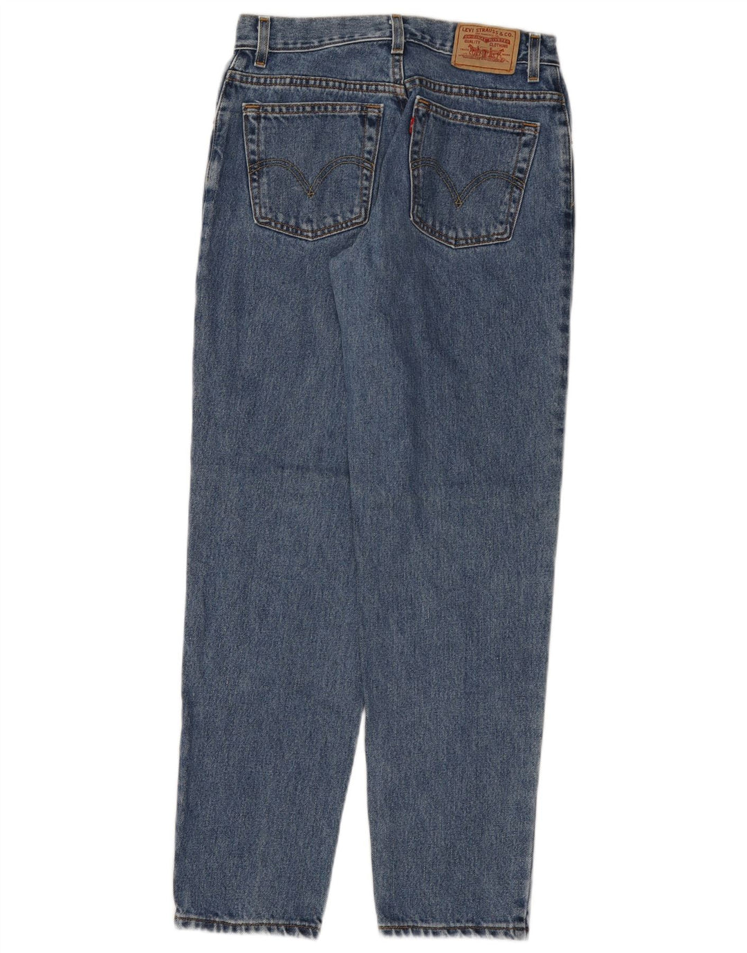 LEVI'S Jeans cónicos de ajuste relajado 550 para mujer US 8 Medium W28 L30 Azul