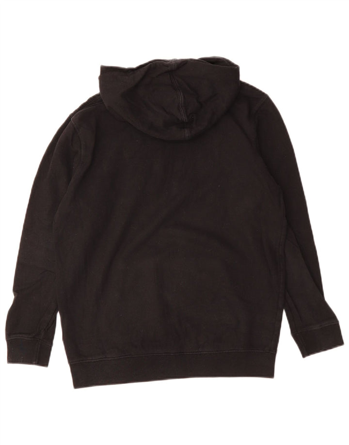VANS Sudadera con capucha gráfica para mujer UK 12 Medium Black Cotton