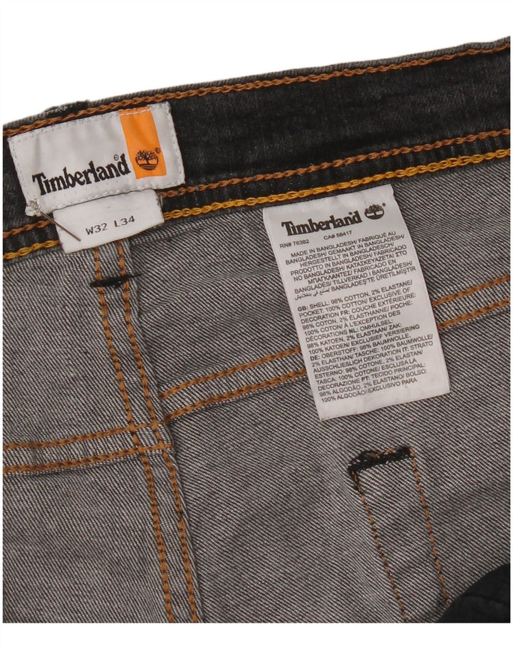 Timberland Jeans ajustados para hombre W32 L34 Algodón gris