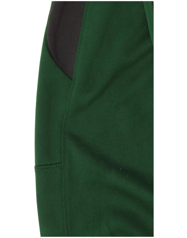 Jordan Pantalones De Chándal Dri Fit Para Hombre Poliéster Color Block Verde Medio