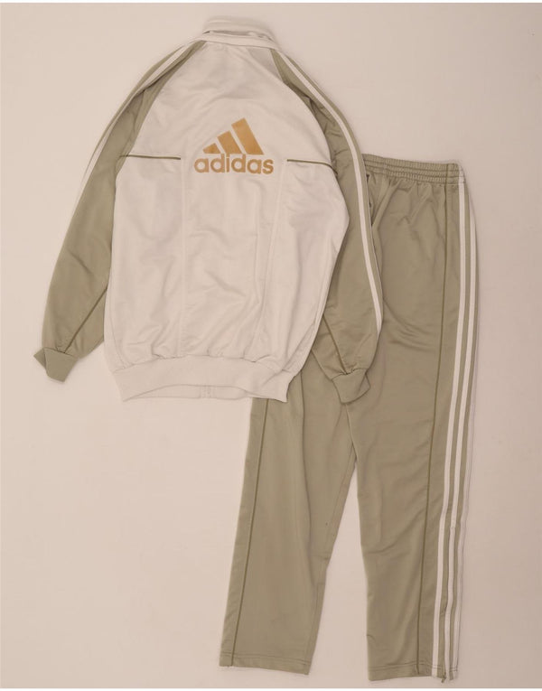 Adidas Chándal completo gráfico para hombre UK 32/34 XS Verde Colorblock Poliéster