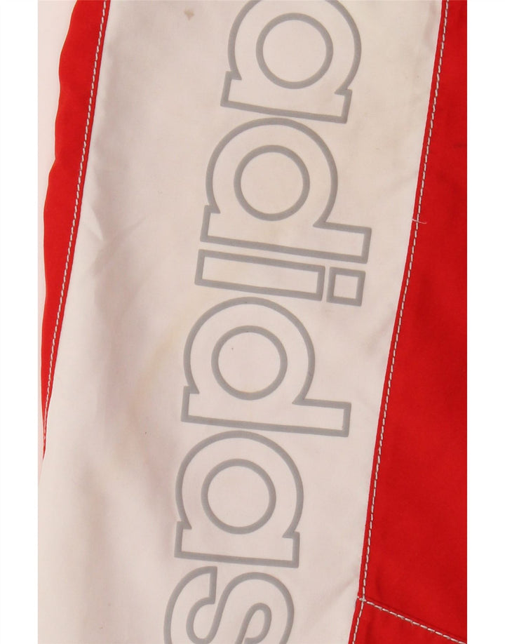 Adidas Hombre Bañador Gráfico Pequeño Rojo Colorblock Poliéster