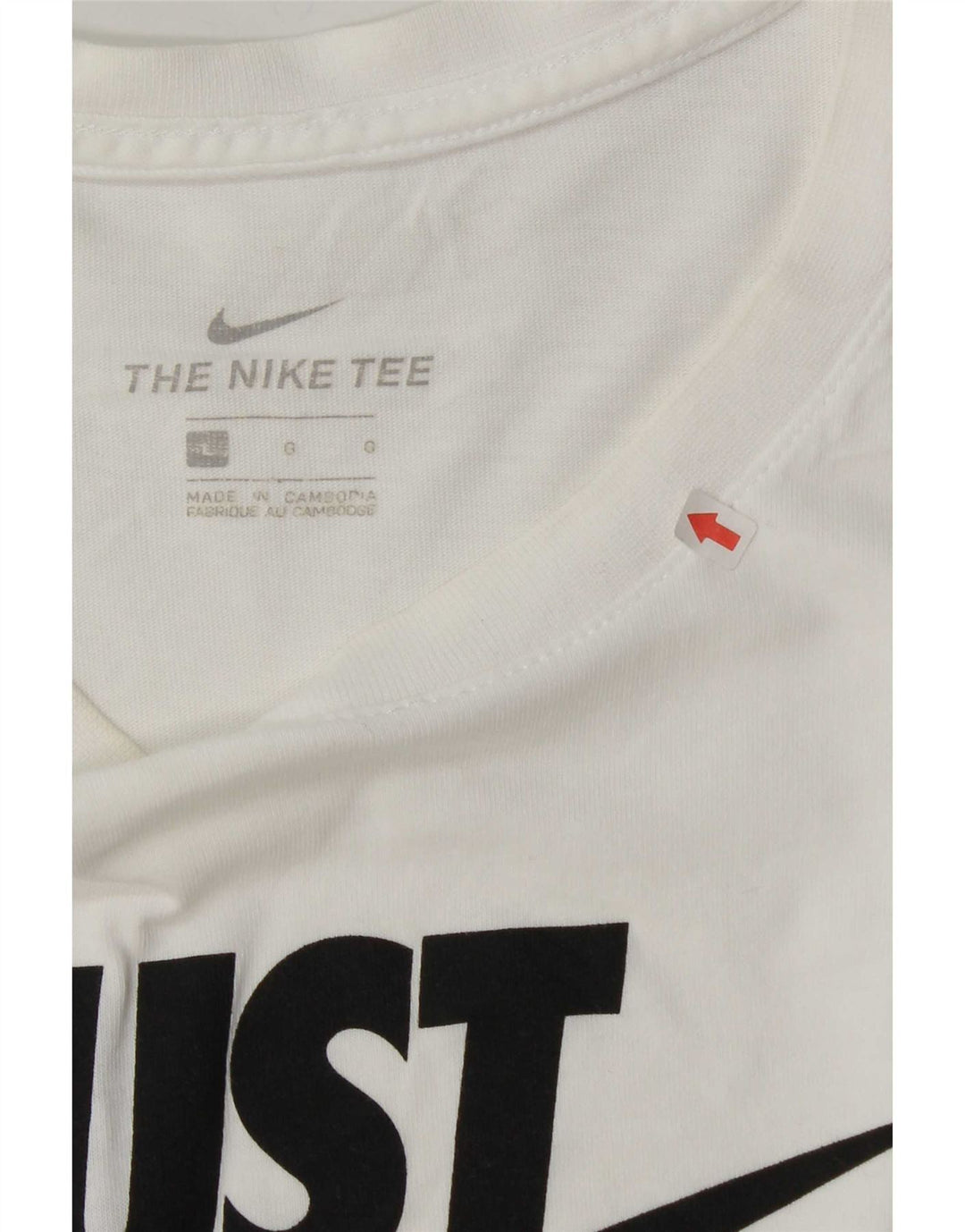 Nike - Camiseta gráfica para hombre, talla grande, algodón blanco