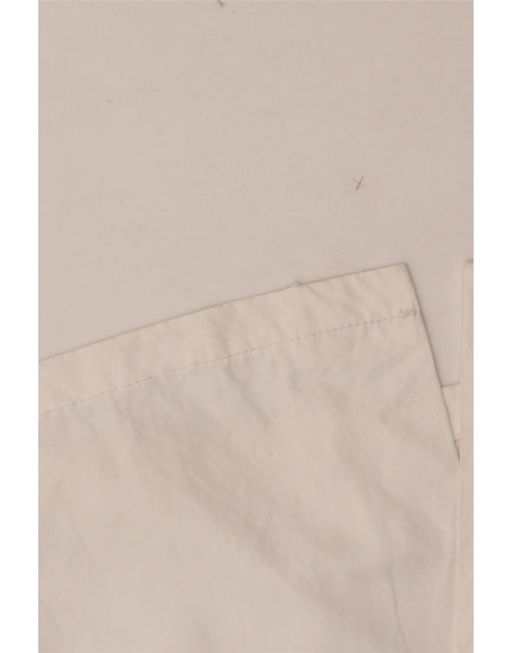 TRUSSARDI Falda acampanada para mujer IT 44 Medium W30 Blanco