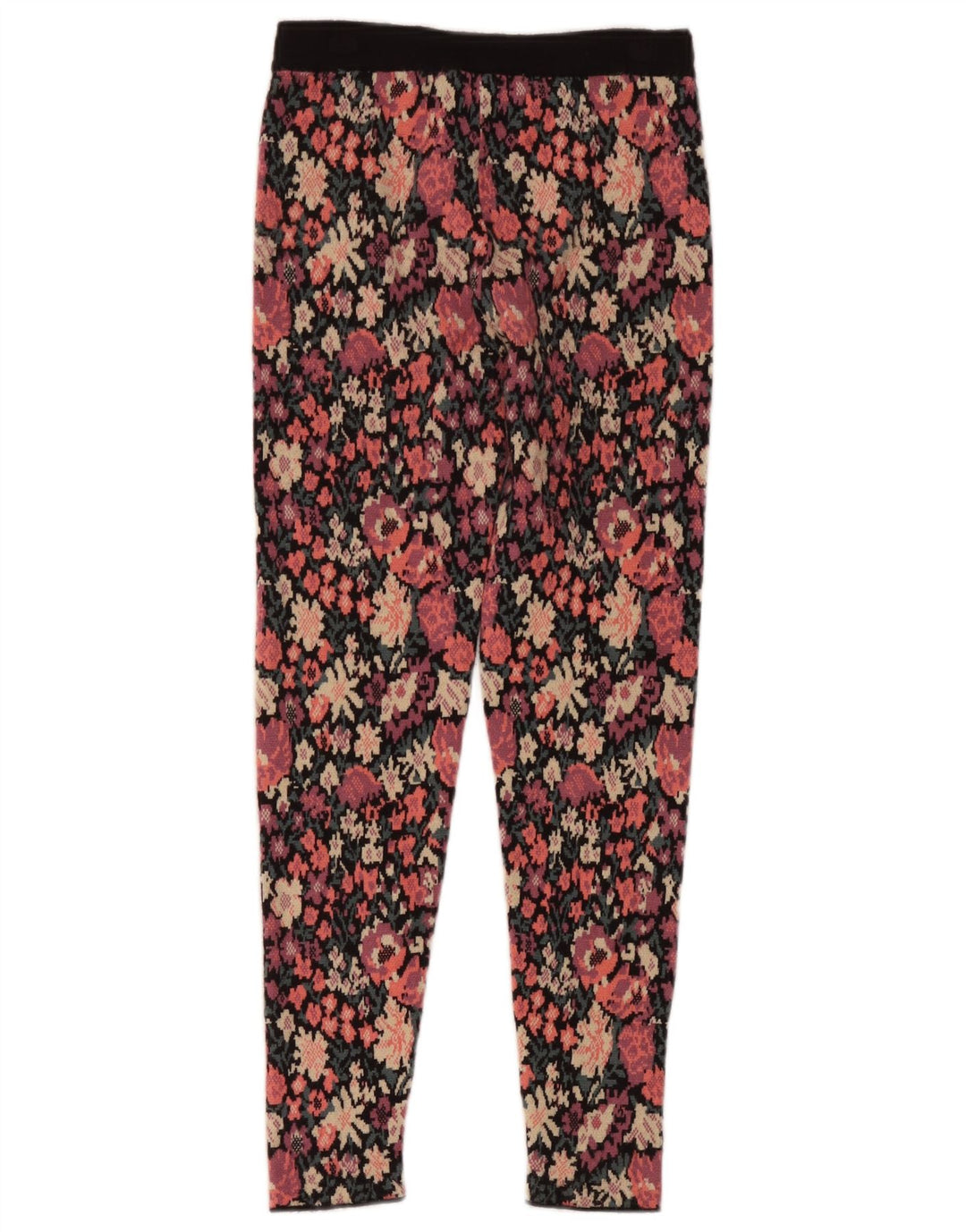Zara Leggings para mujer Reino Unido 8 Pequeño Poliéster floral multicolor