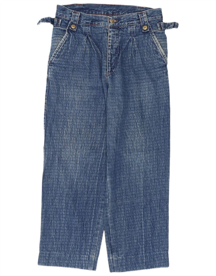 Vaqueros rectos para hombre Carrera W32 L26 Algodón azul