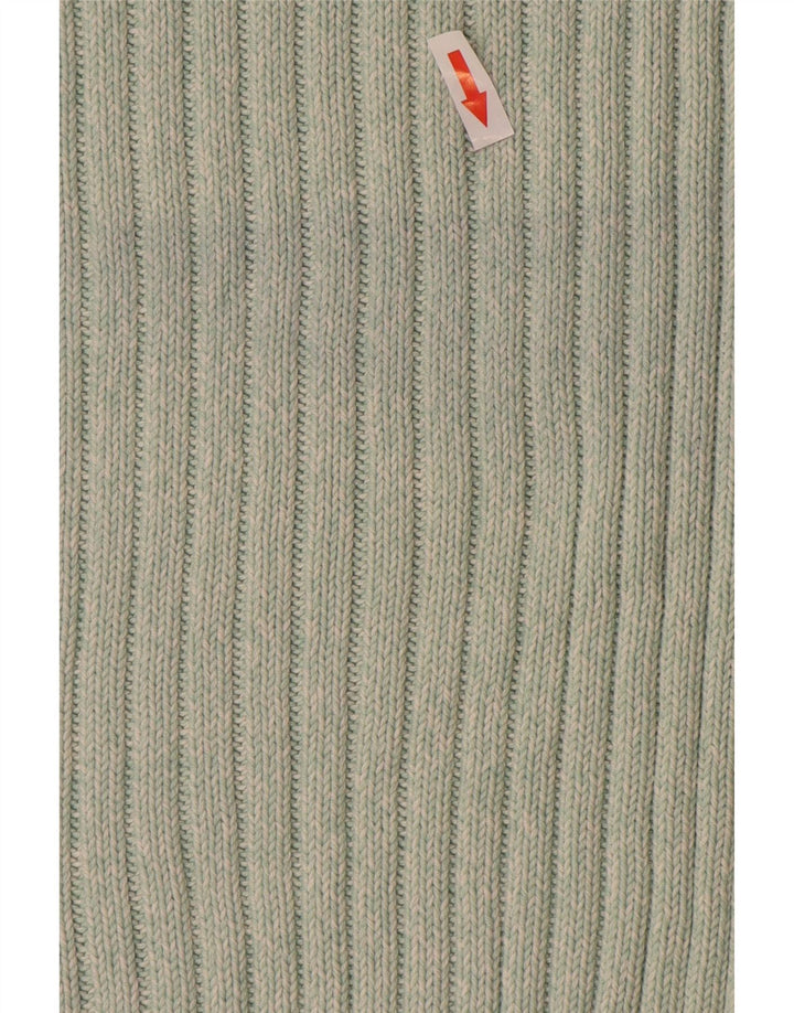 MARKS & SPENCER Jersey de cuello redondo para mujer UK 20 2XL Algodón verde