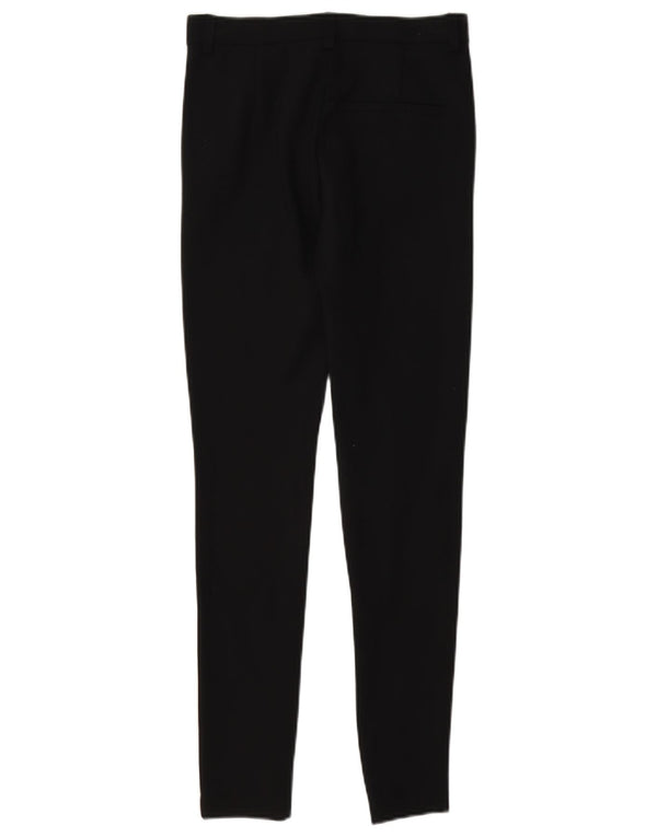 Zara Mujer Trafaluc Pantalón Skinny Casual XS W24 L28 Viscosa Negra