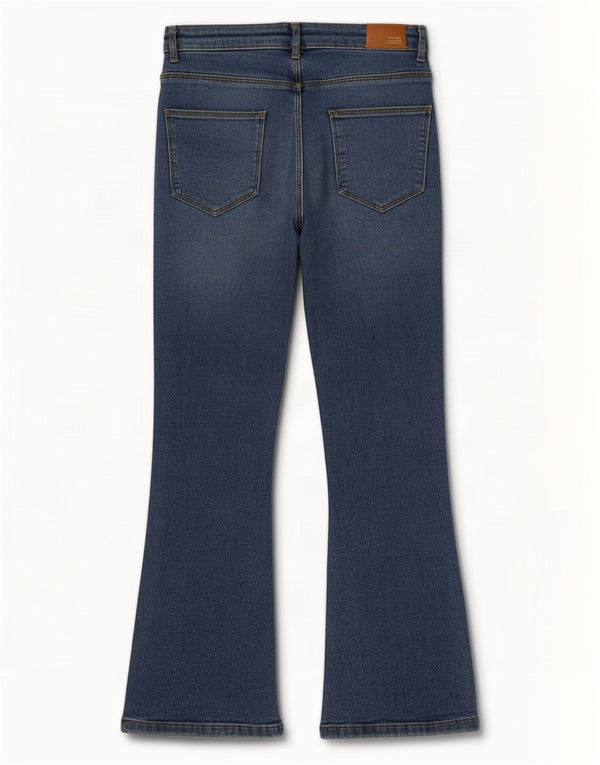 Zara Vaqueros Bootcut Niña 13-14 Años W28 L25 Algodón Azul