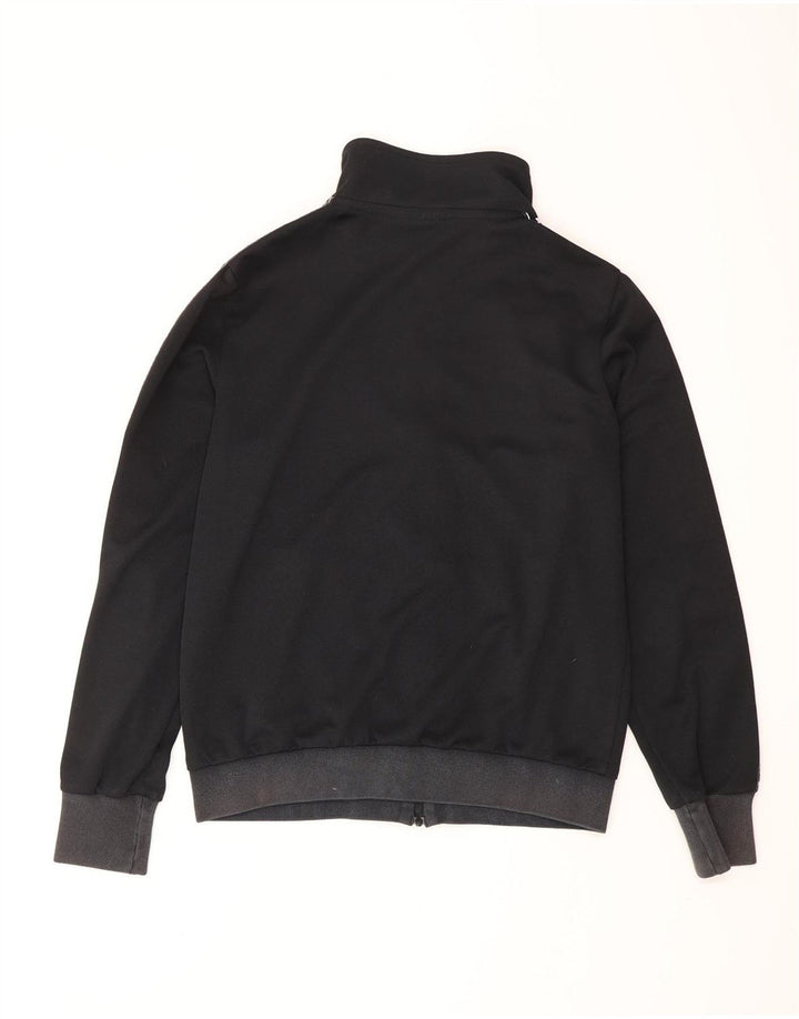 LOTTO Chaqueta superior de chándal con gráfico Life's para hombre Poliéster negro mediano