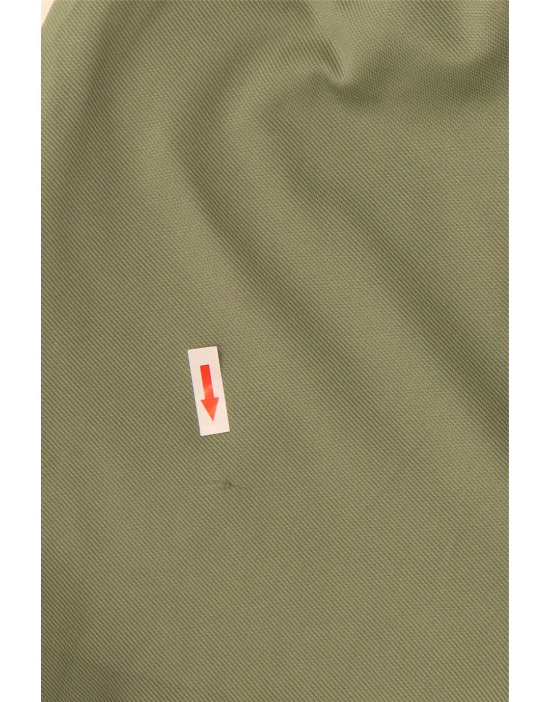 Zara Mujer Pantalones Cargo De Pierna Ancha Pequeño W26 L29 Poliéster Verde