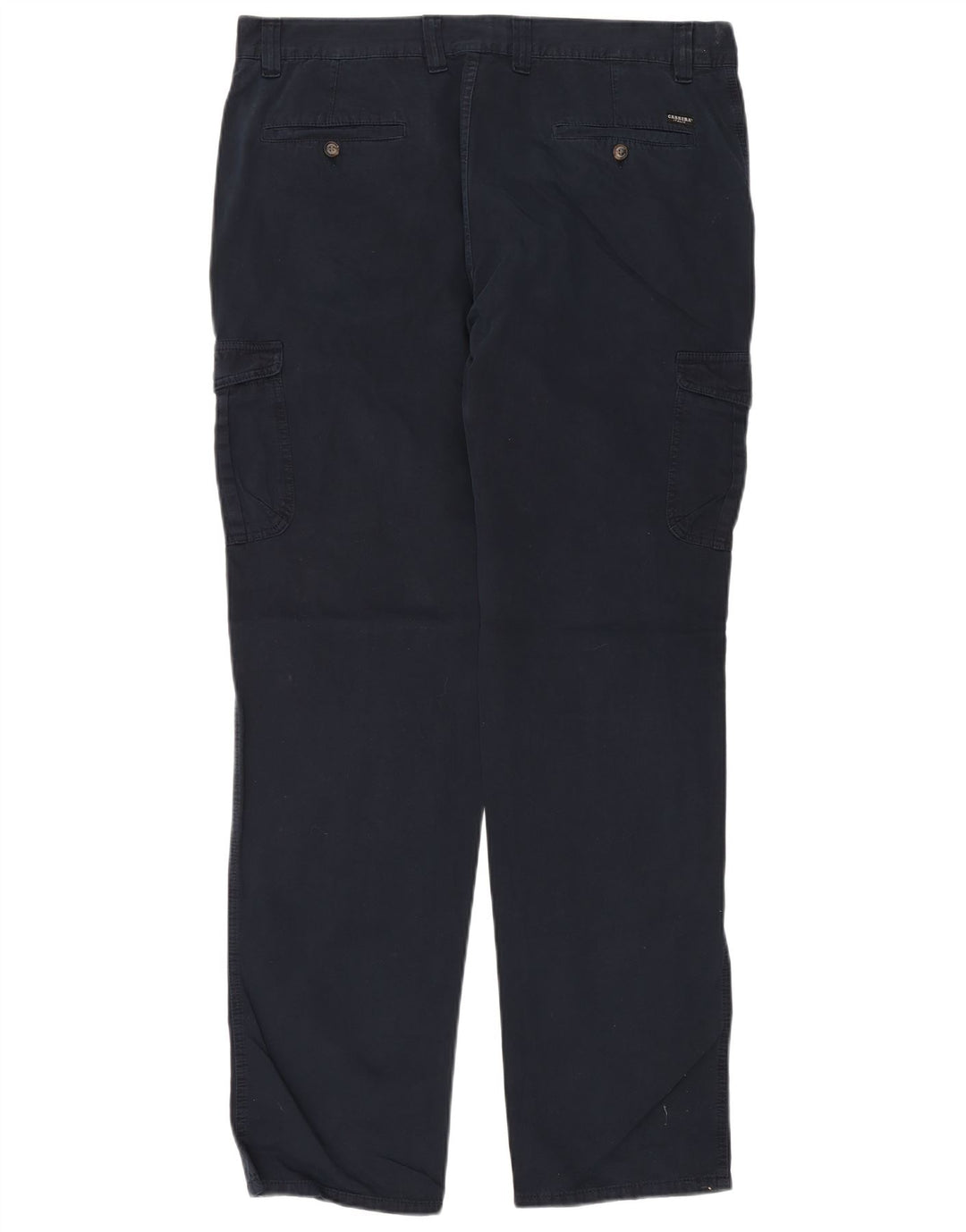 Pantalón Cargo Regular Recto Para Hombre Carrera W38 L34 Algodón Azul Marino