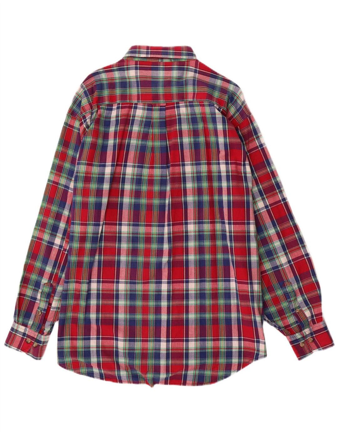 Camisa de hombre Ivy Oxford 2XL Algodón a cuadros multicolor