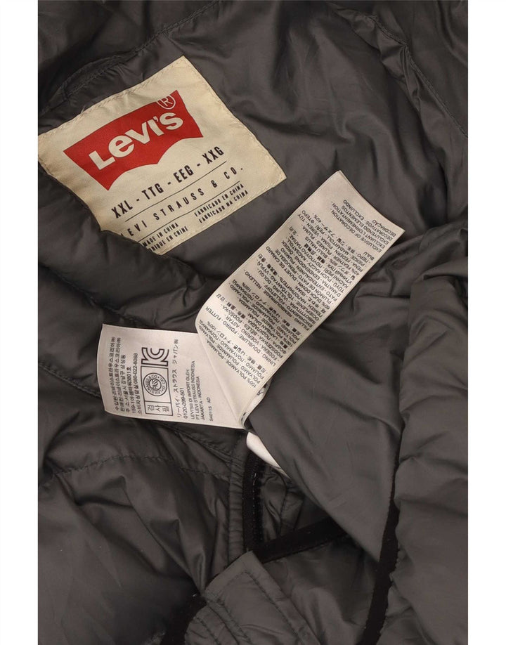 Levi's Chaqueta acolchada para hombre UK 44 2XL Poliamida gris