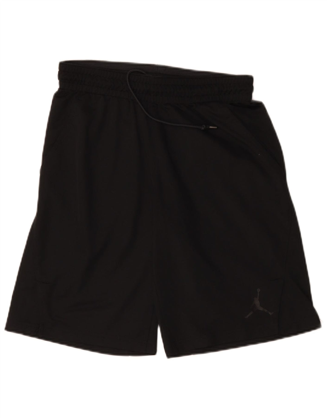 Jordan Pantalones cortos deportivos Dri Fit Graphic para hombre Poliéster negro mediano