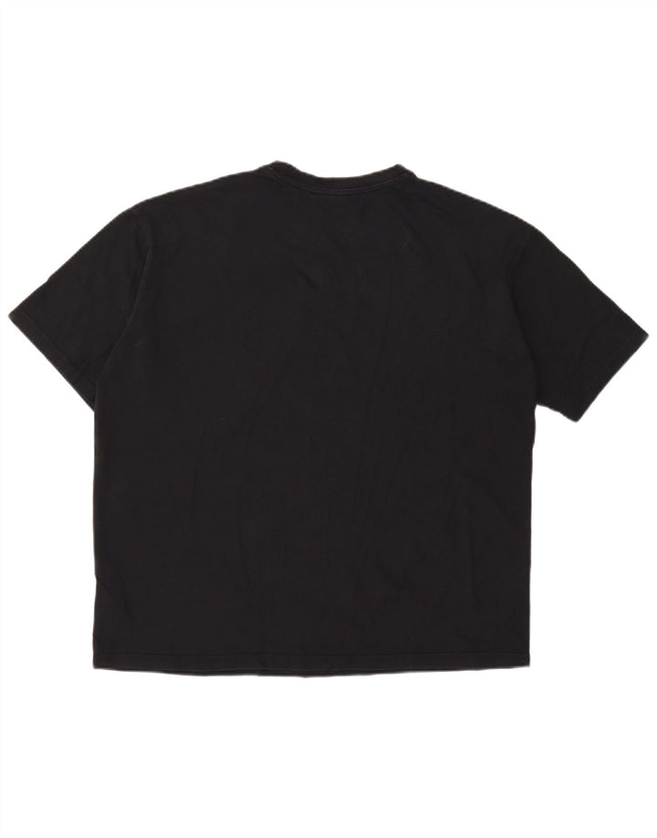 New Balance Camiseta gráfica para hombre Top Medium Black Cotton