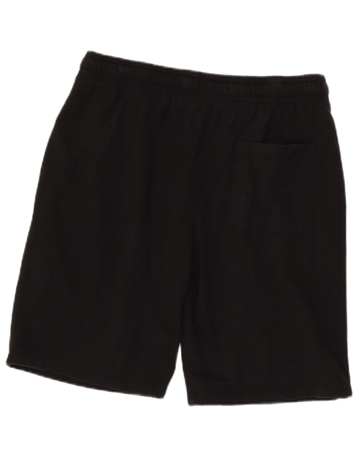French Connection Pantalones cortos deportivos para hombre XL Algodón negro